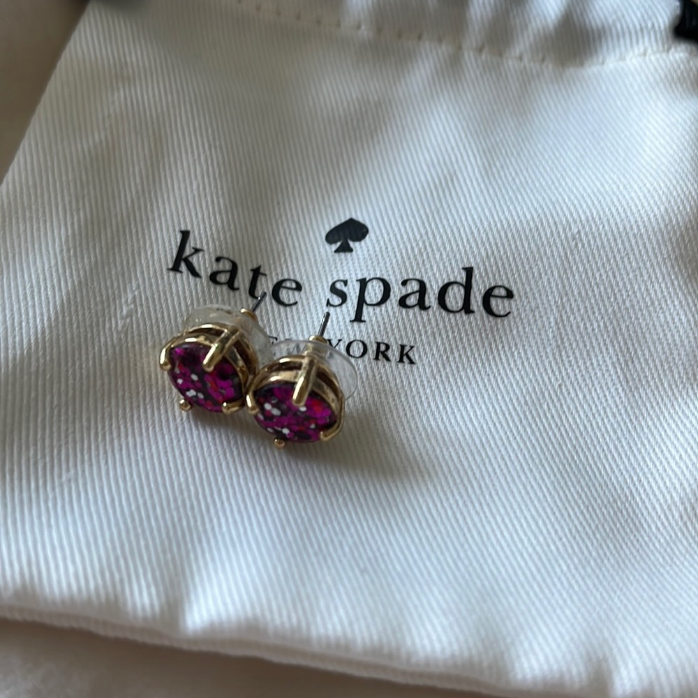 Kate Spade sparkly studs